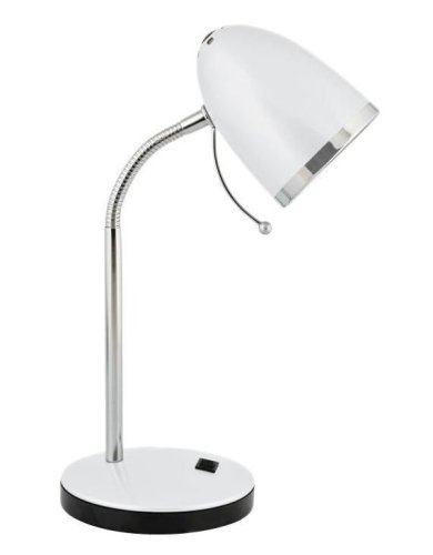 Светильник настольный Camelion ЛОН KD-308 С03 230В 40Вт Е27 Серебро фото Светильник настольный Camelion ЛОН KD-308 С03 230В 40Вт Е27 Серебро картинка